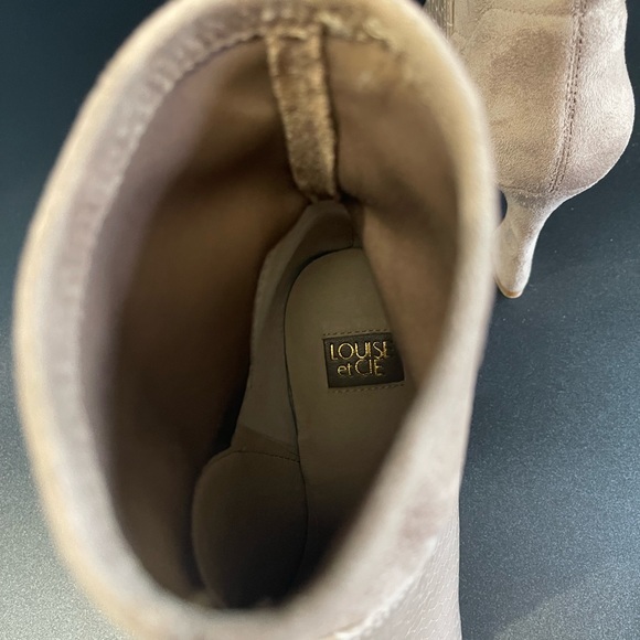 Louise et Cie Jadran Nude/Tan Pointed Toe Bootie 7M - Picture 12 of 14